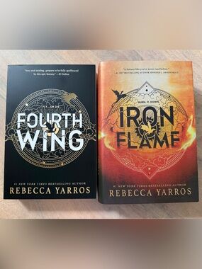 Fourth Wing & Iron Flame by Rebecca Yarros - NEW